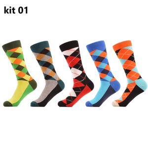 kit Colorful 5 pares - By Time  Shop